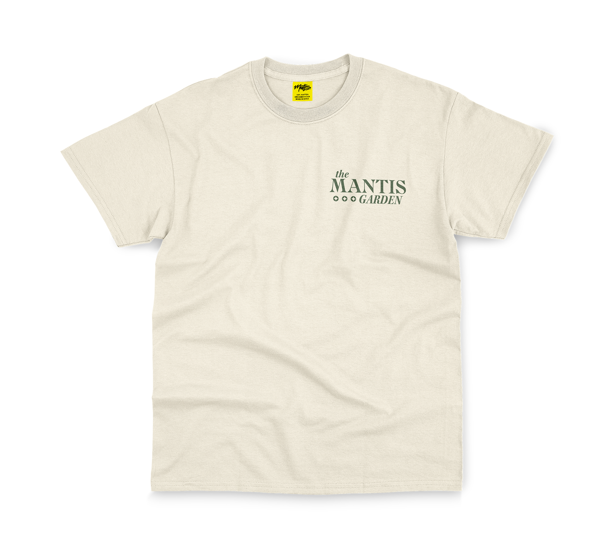 Mantis Garden Tee - Tan